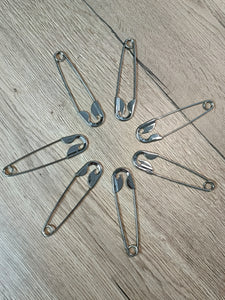 Extra-large safety pins