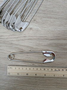 Extra-large safety pins