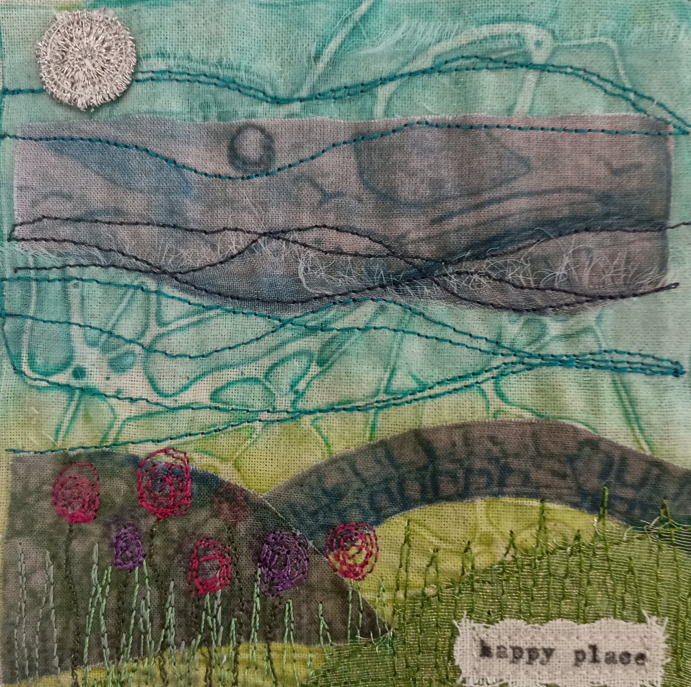 'Happy place' greeting card