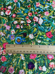 Klimt design Velvet fabric