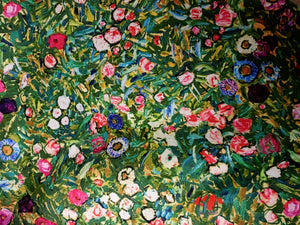 Klimt design Velvet fabric