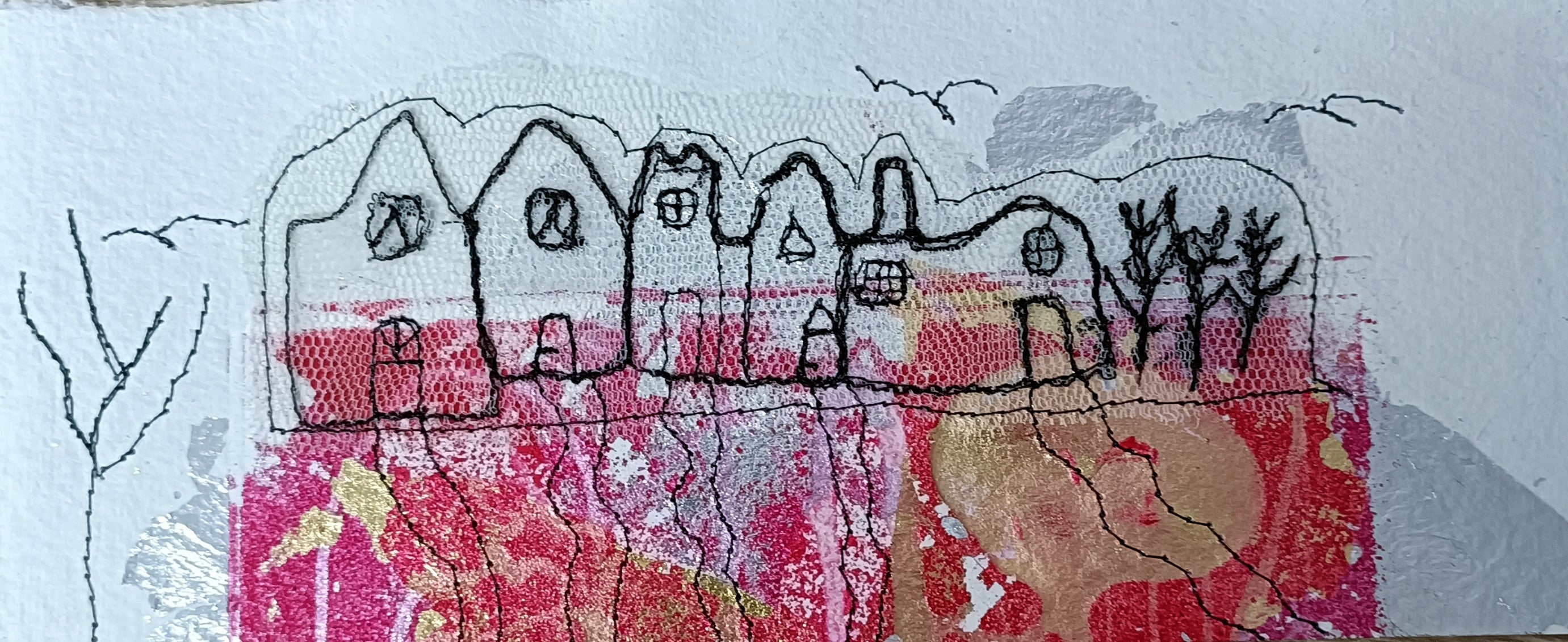 ‘Lost village’ greeting card