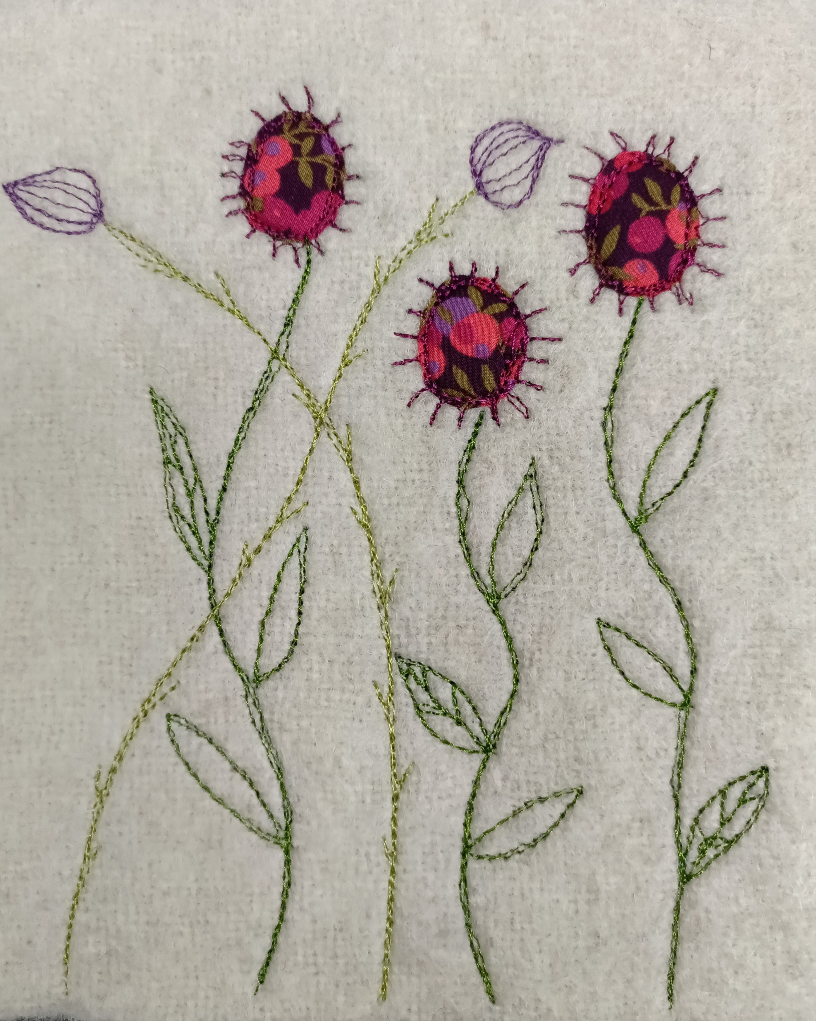 'Seed-heads' greeting card