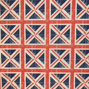 Union Jack Linen-look fabric